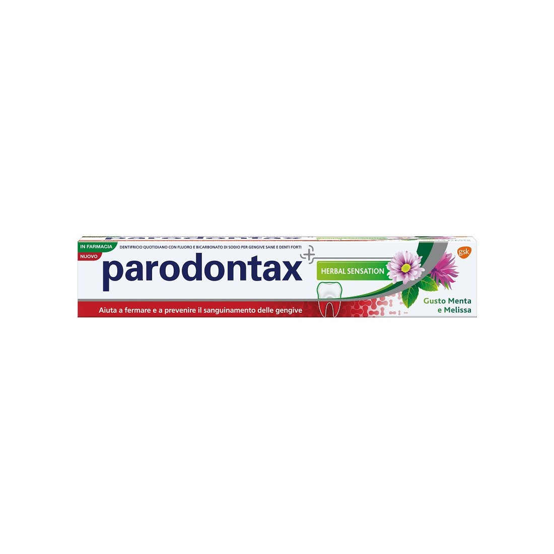 PARODONTAX HERBAL WITHOUT TEETH