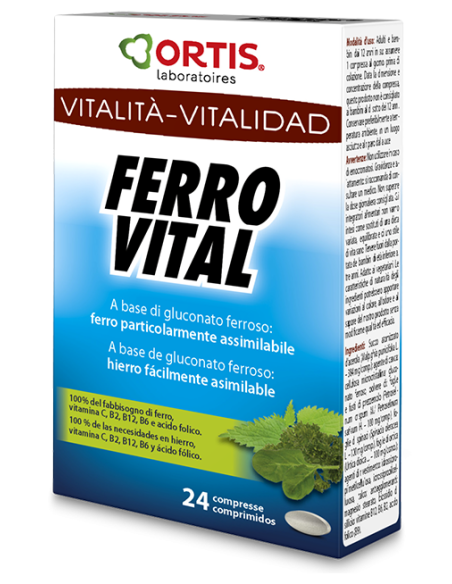 FERRO VITAL PLUS 24CPR