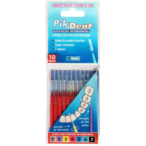 PIKDENT STUZZICOLIN 4 RO 10PZ