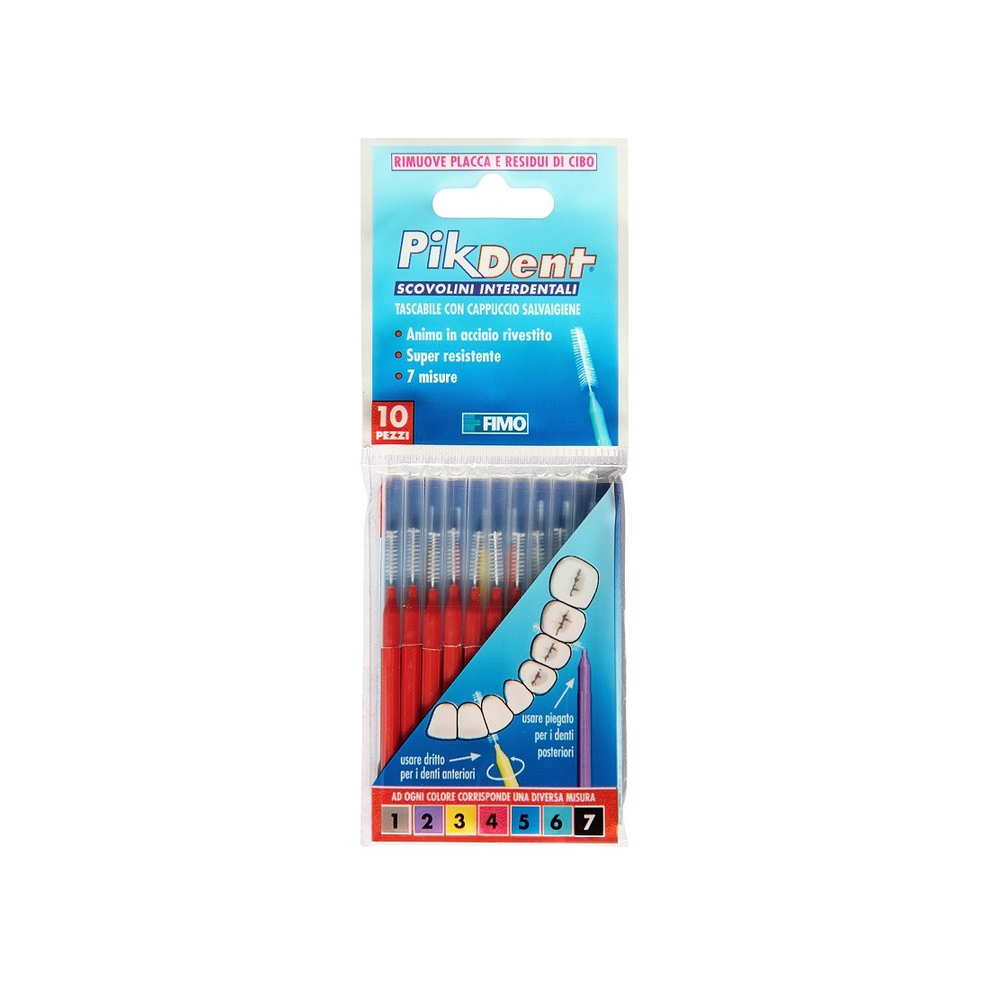 PIKDENT STUZZICOLIN 4 RO 10PZ