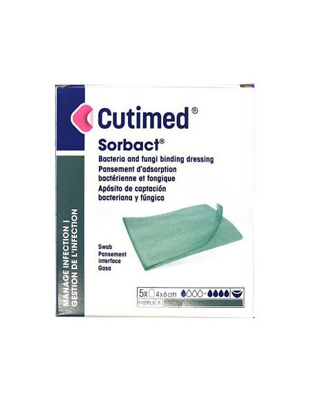 CUTIMED SORBACT MEDIC 4X6CM5PZ