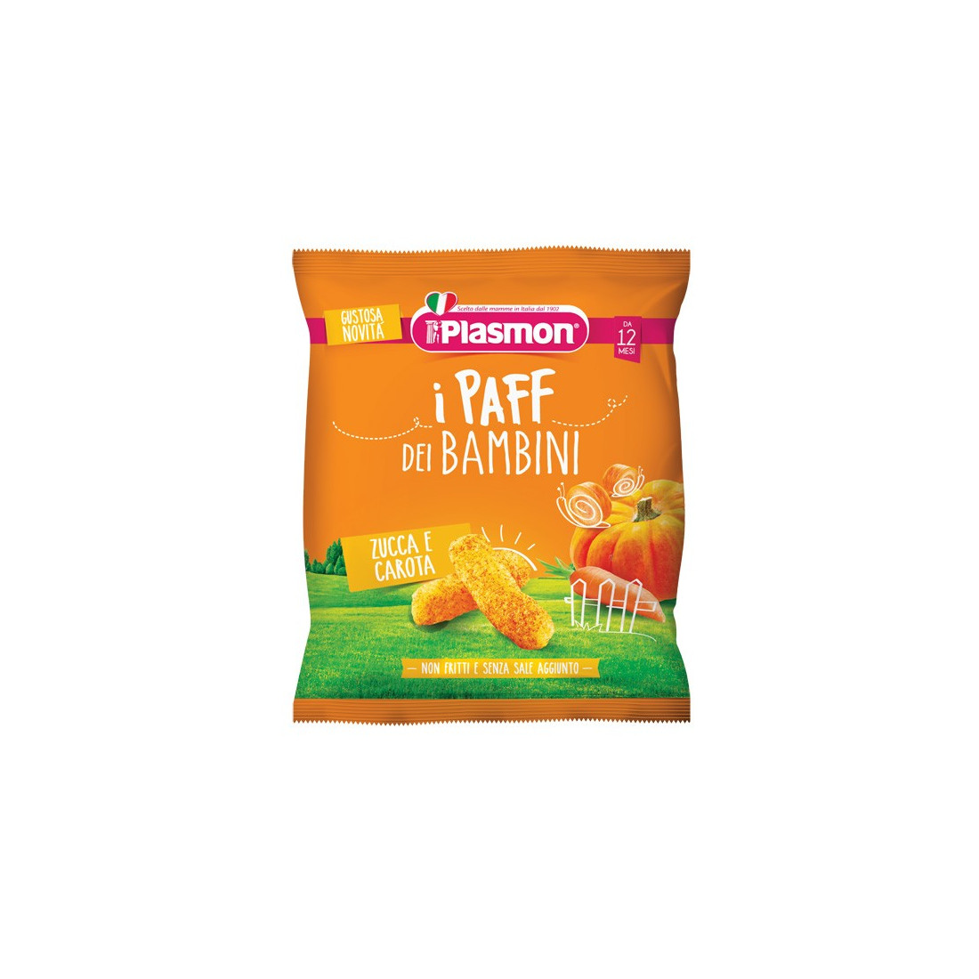 PLASMON DRY SNACK PAFF ZUC CAR