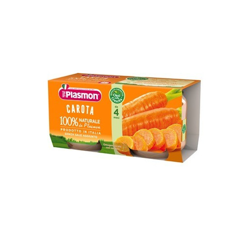 PLASMON HOMOG CARROT 2X80G