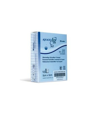 AQUACEL AG MEDIC 5X5CM 10PZ