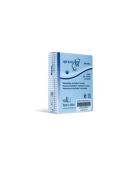 AQUACEL AG MEDIC 5X5CM 10PZ