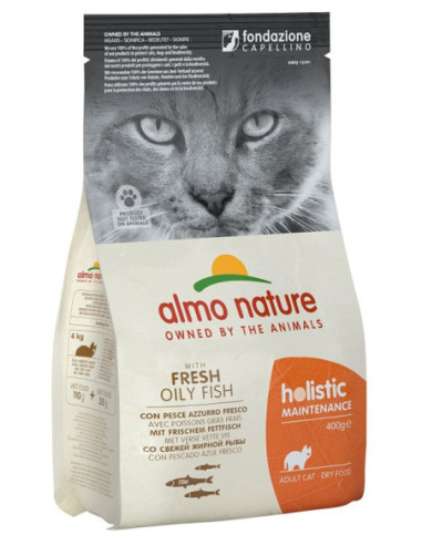 HOLISTIC CAT PESCE AZZ/RIS400G