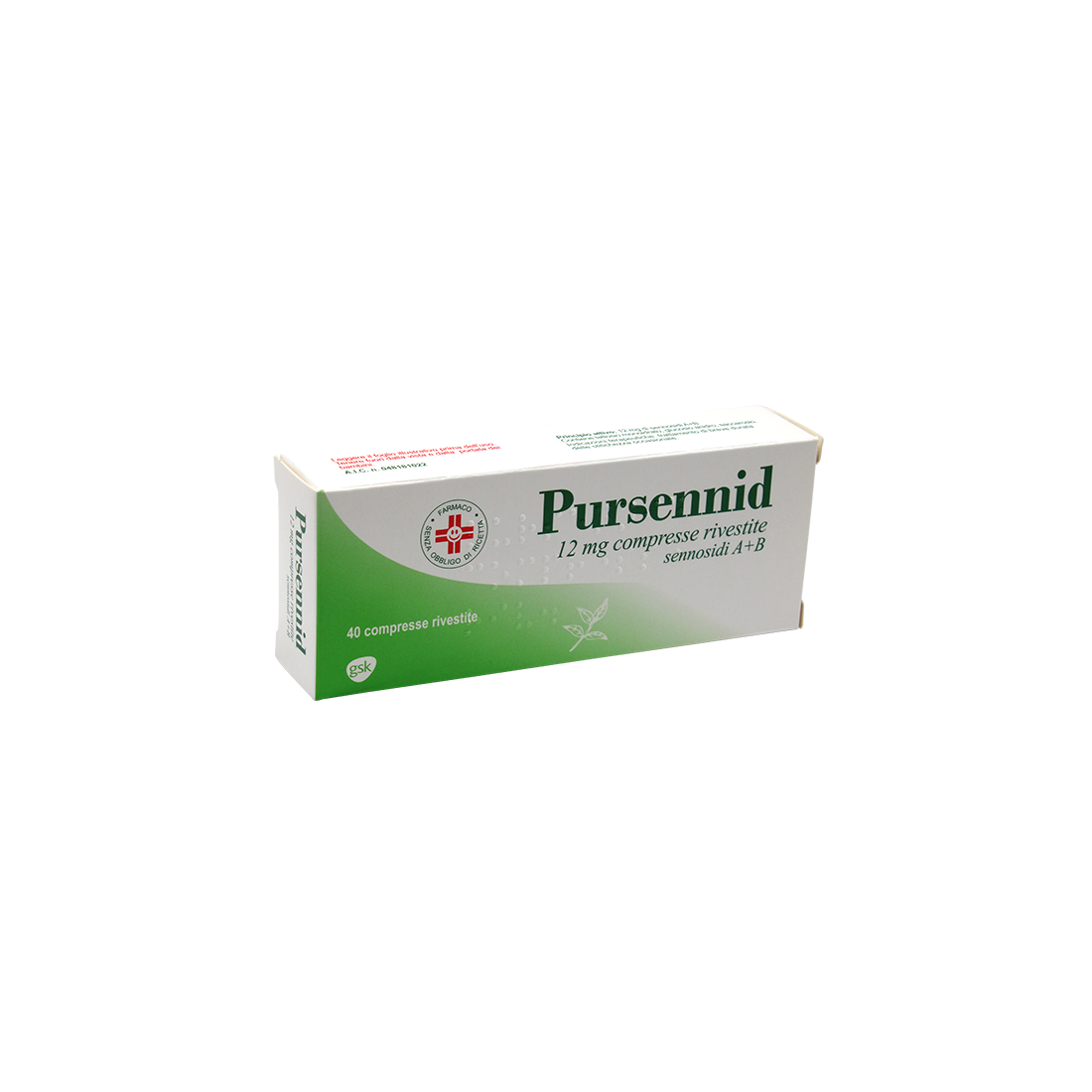 PURSENNID 40CPR RIV 12MG