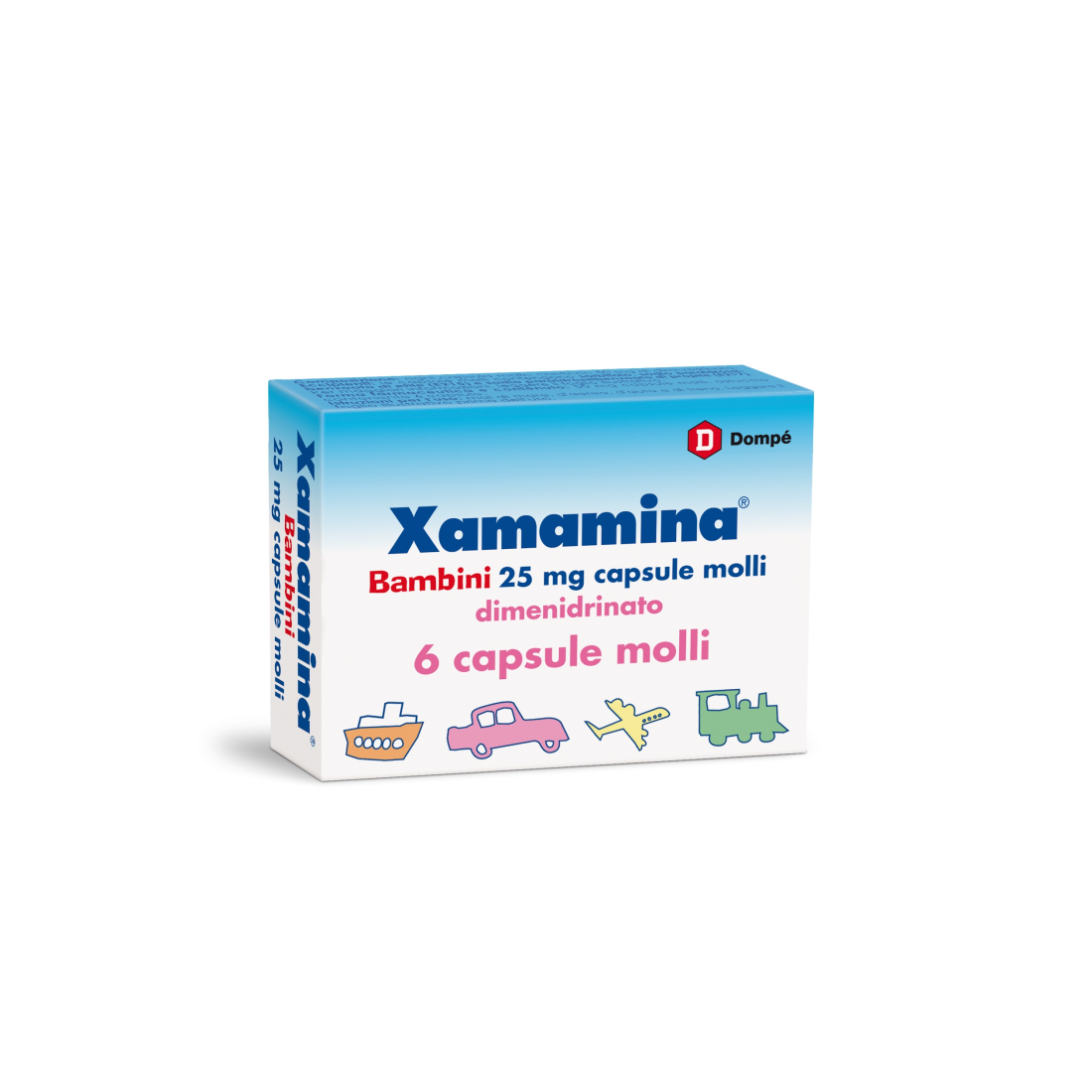 XAMAMINA BB 6CPS 25MG