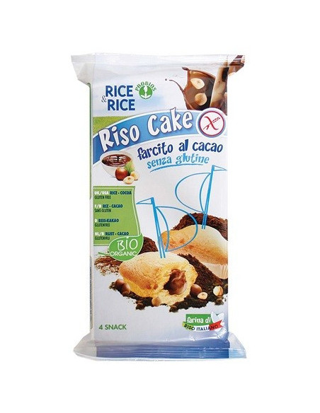 R&R RISO CAKE CACAO 4X45G