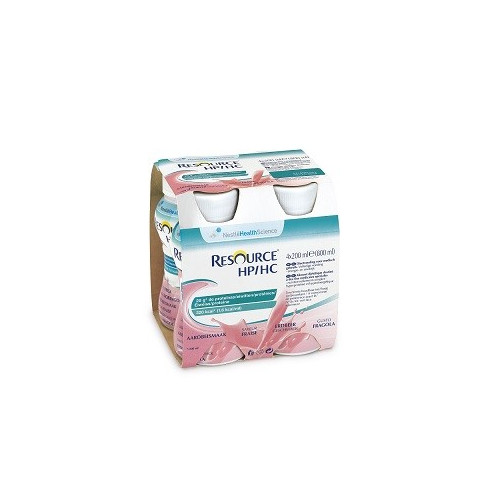 RESOURCE HP/HC FRAGOLA 4X200ML