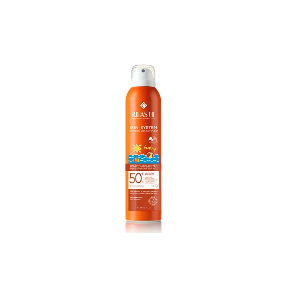 RILASTIL SUN SYSTEM BABY TRASPARENTE SPF50+
