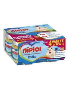 NIPIOL OMOG POLLO 4X80G