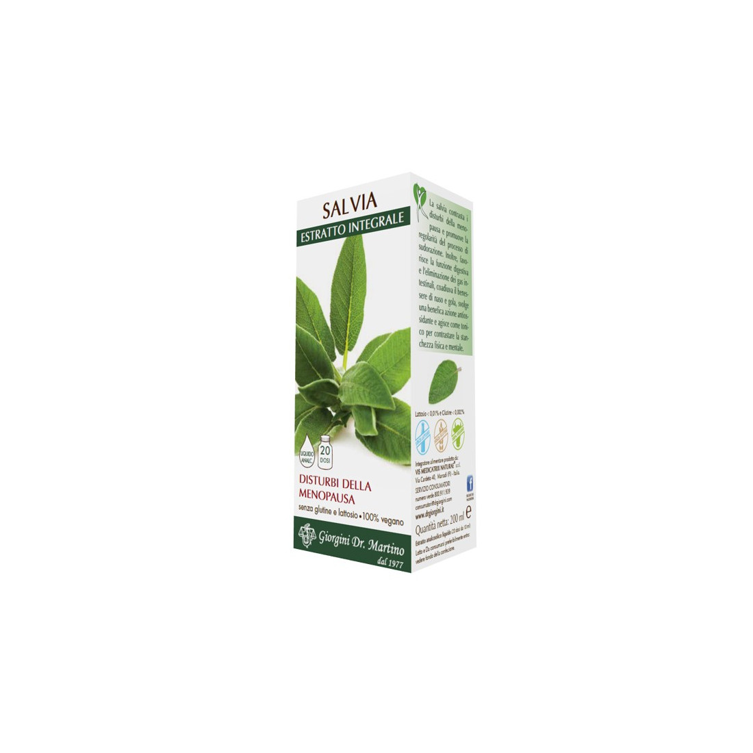 SALVIA ESTRATTO INTEGRALE200ML