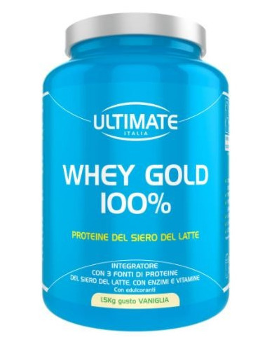 ULTIMATE WHEY GOLD 100% GUSTO VANIGLIA