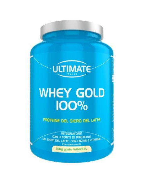 ULTIMATE WHEY GOLD 100% GUSTO VANIGLIA