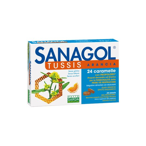 SANAGOL TUSSIS ARANCIA 24CAR