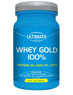 ULTIMATE WHEY GOLD 100% GUSTO BANANA 750G