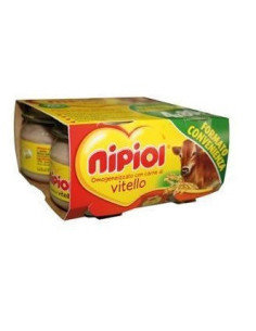 NIPIOL OMOG VITELLO 4X80G