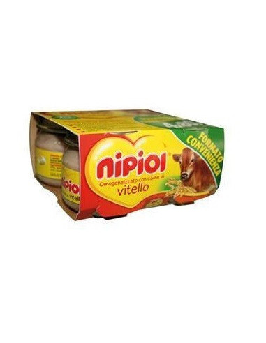 NIPIOL OMOG VITELLO 4X80G