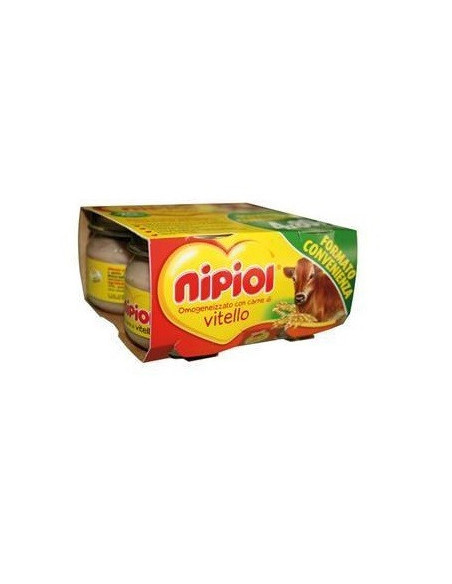 NIPIOL OMOG VITELLO 4X80G