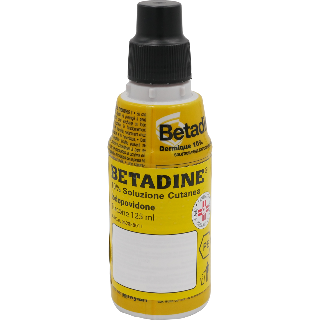 BETADINE SOLUTION CUT 125ML 10%
