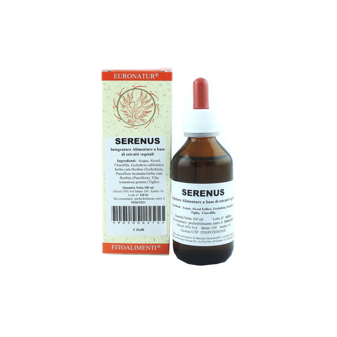 SERENUS GOCCE 100ML