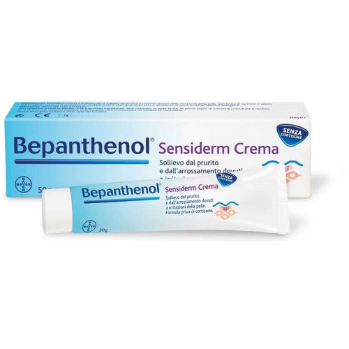 BEPANTHENOL SENSIDERM CR 50G, WHETHER OR NOT COMBINED