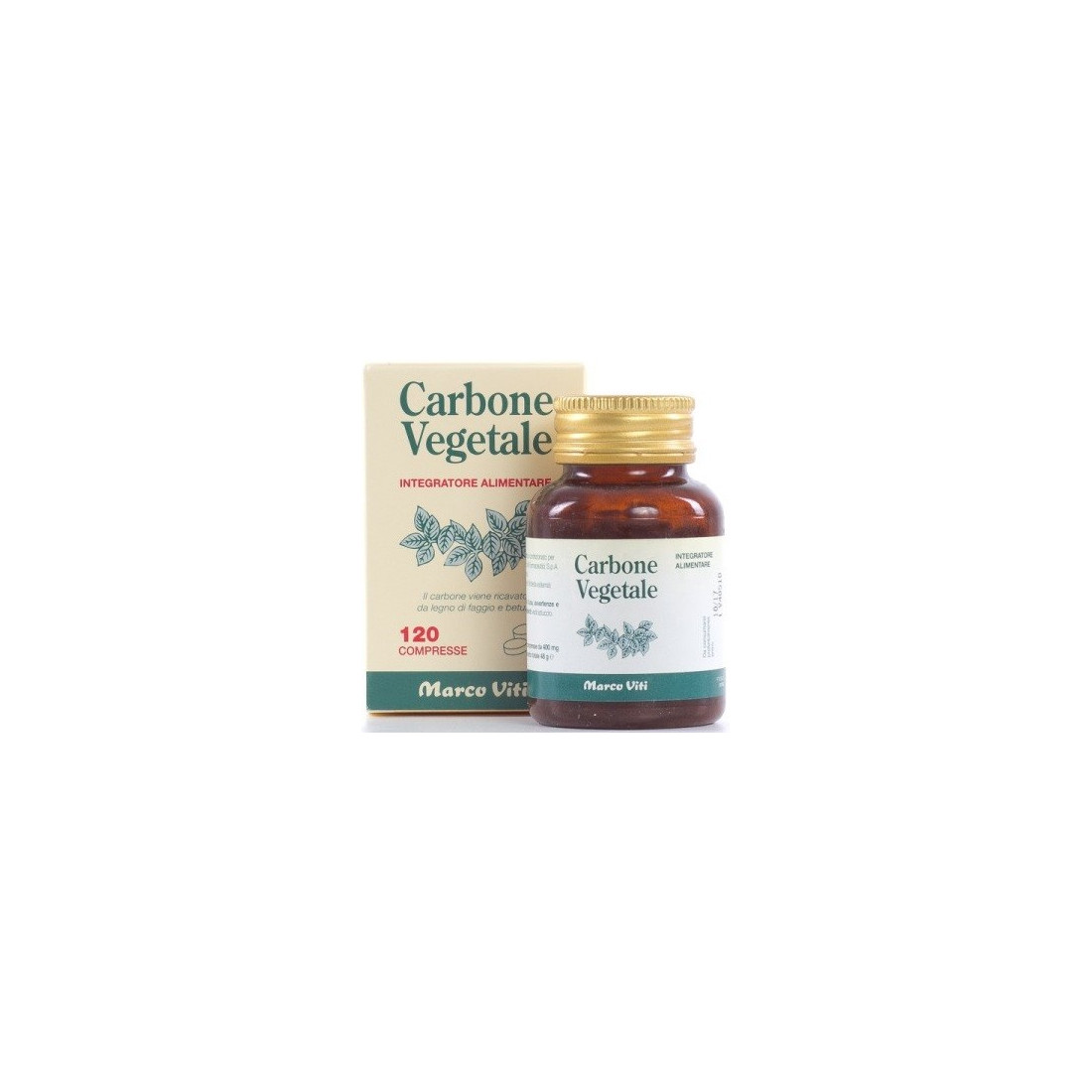 CARBONE VEGETALE 120CPR