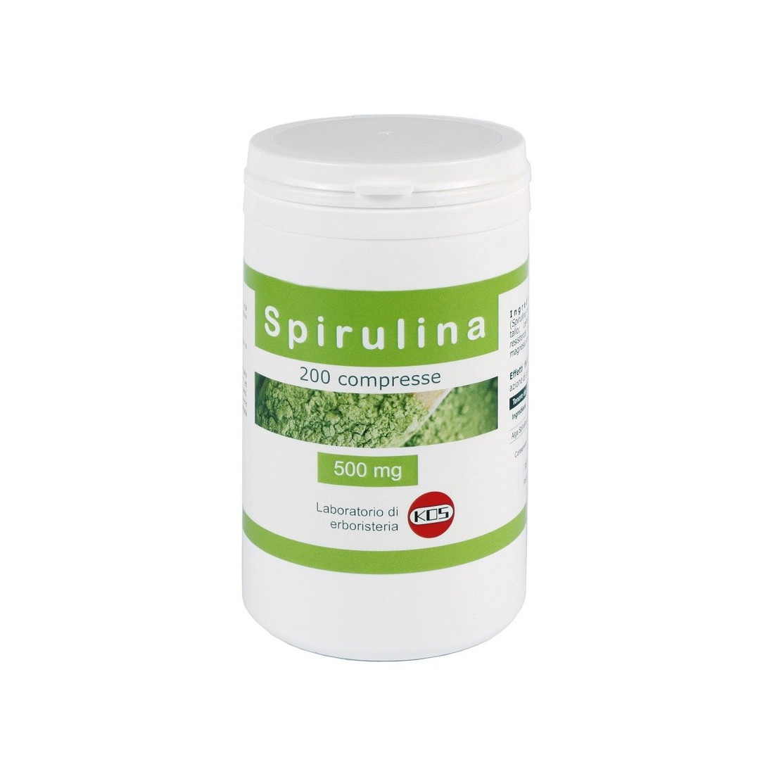 SPIRULINA 500MG 200CPR