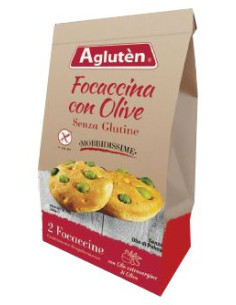 AGLUTEN FOCACCINA C/OLIVE2X50G
