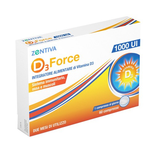 D3 ZENTIVA 1000UI 60CPR