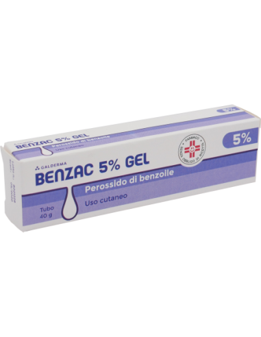 BENZAC GEL 40G 5%