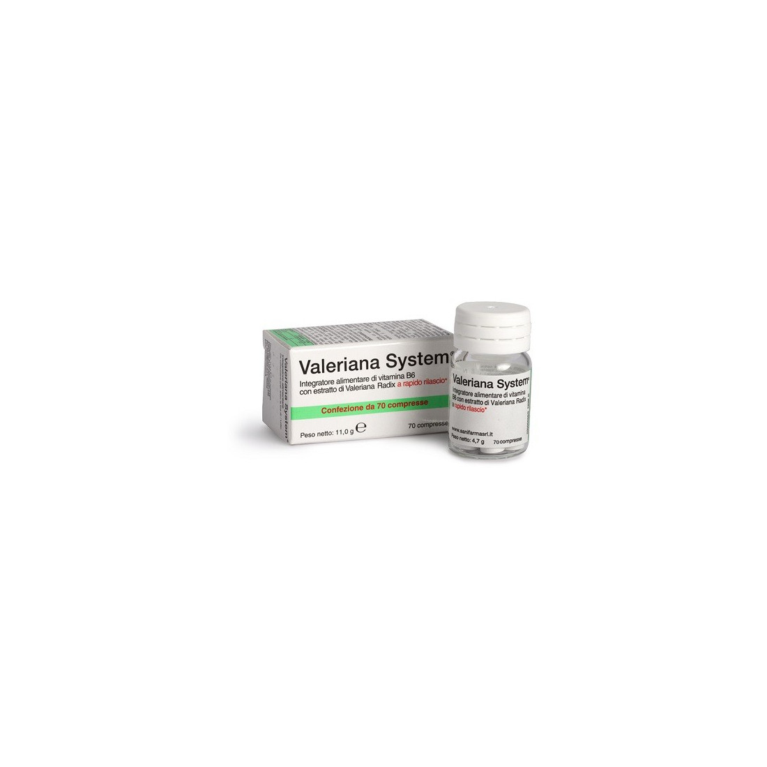 VALERIANA SYSTEM 70CPR