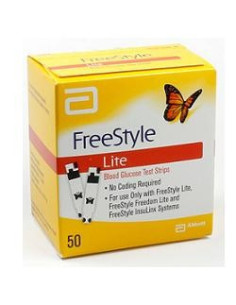 FREESTYLE LITE GLICEMIA 50STR