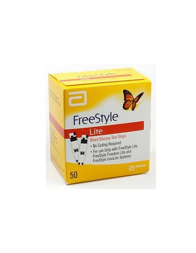FREESTYLE LITE GLICEMIA 50STR