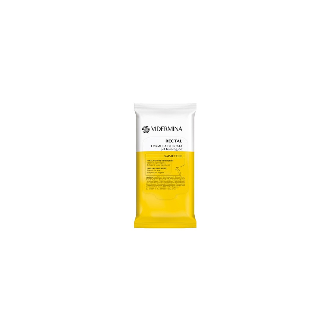 VIDERMINA RECTAL SALVIETTE15PZ