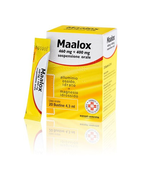 MAALOX OS 20BUST 460MG+400MG