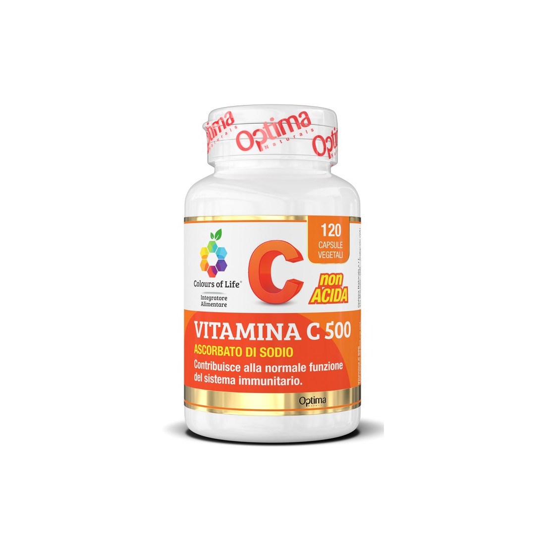 VITAMINA C 500 120CPS COLOURS