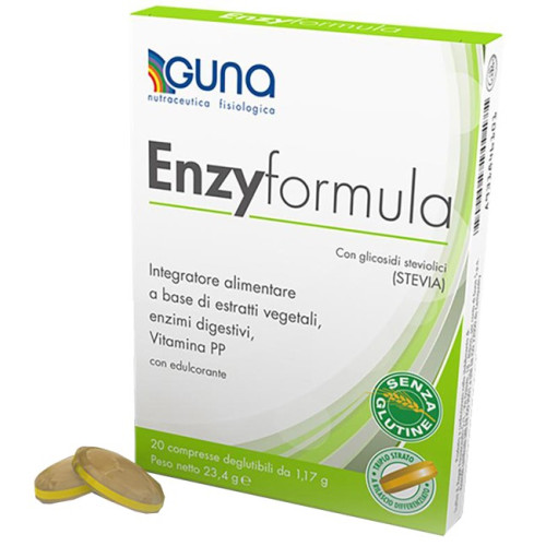 ENZYFORMULA 20 SWALLOWABLE TABLETS