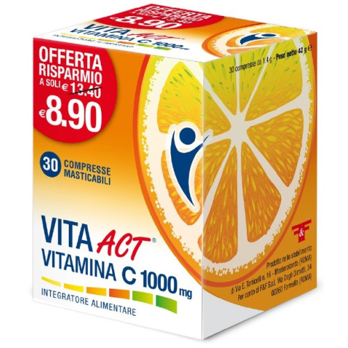 VITAMINA C ACT 1000 30CPR MAST