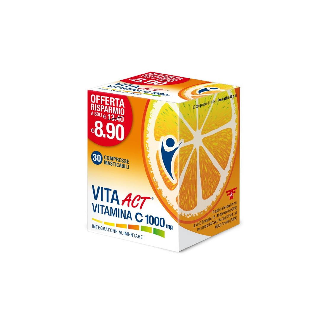 VITAMIN C ACT 1000 30CPR MAST