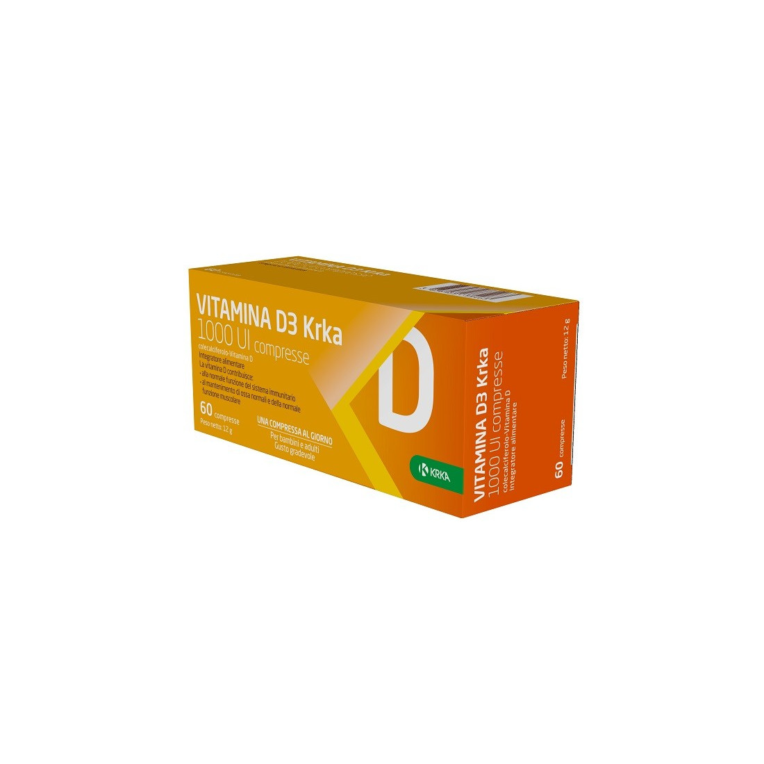 VITAMIN D3 KRKA 1000 I 60CPR