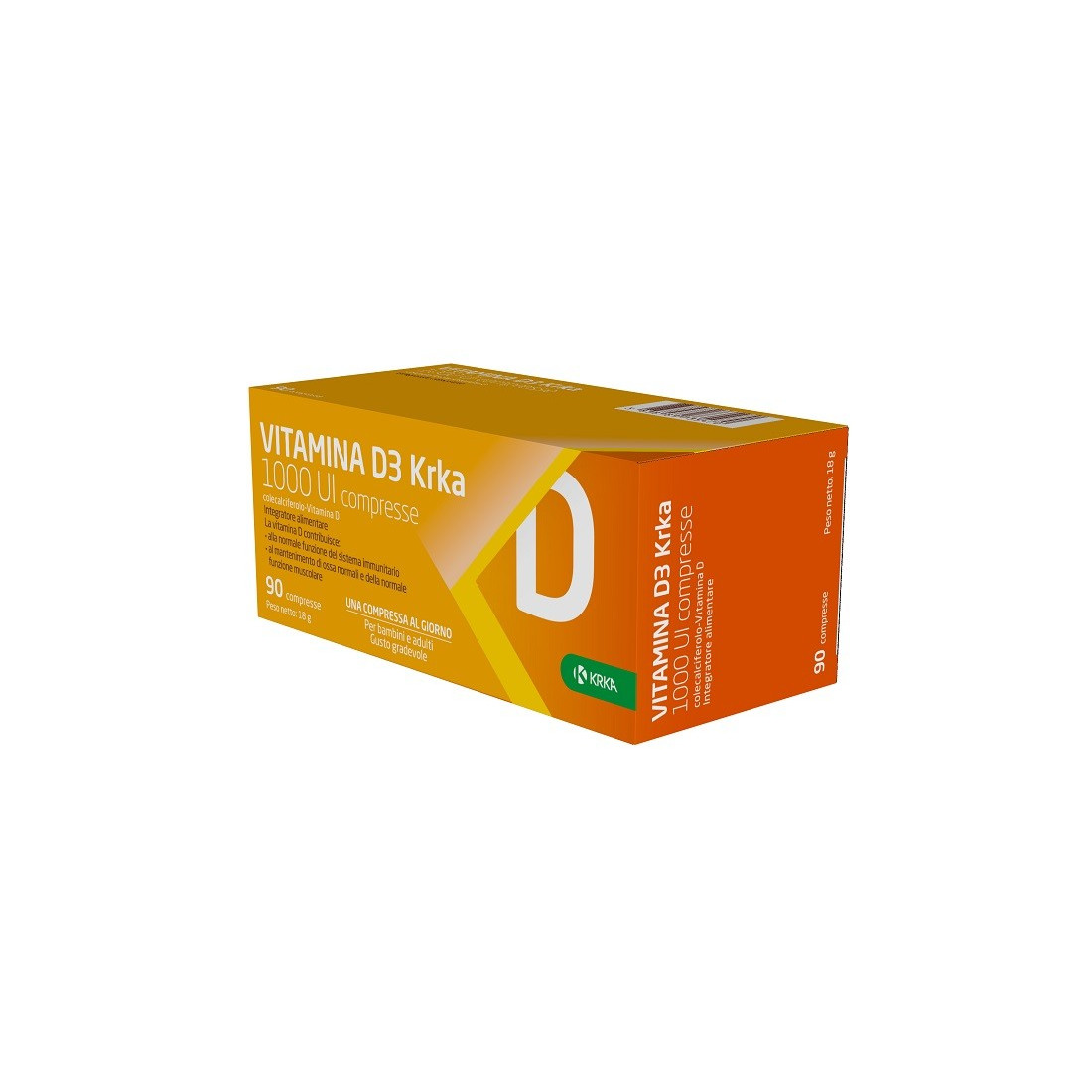 VITAMIN D3 KRKA 1000 I 90CPR