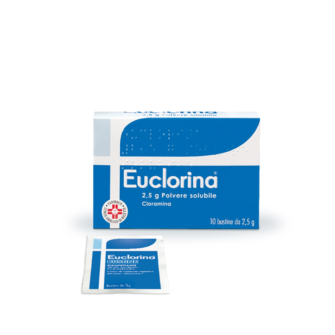 EUCLORINA POLV SOL 10BUST 2,5G