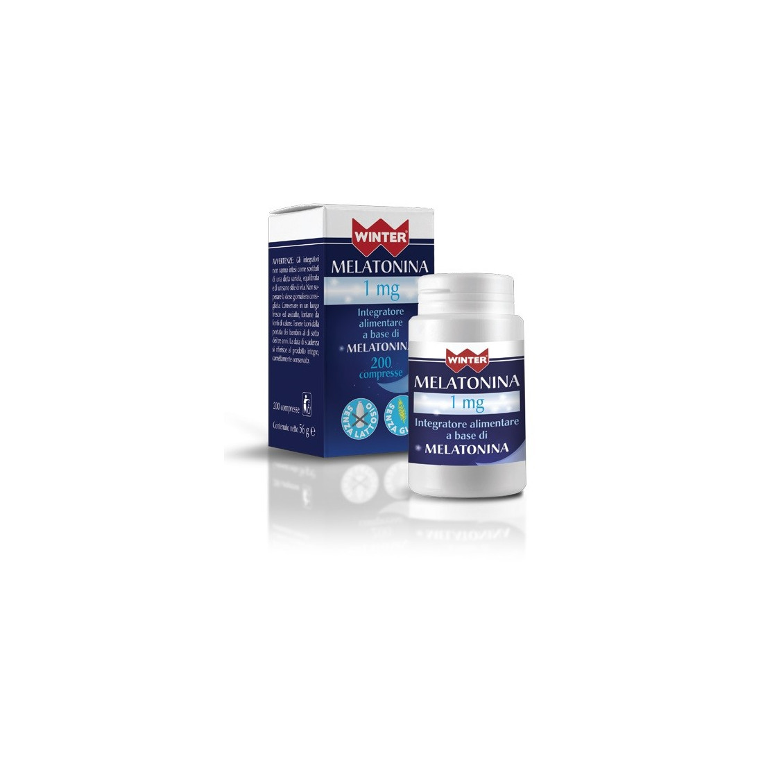 WINTER MELATONINA 1 MG 200CPR