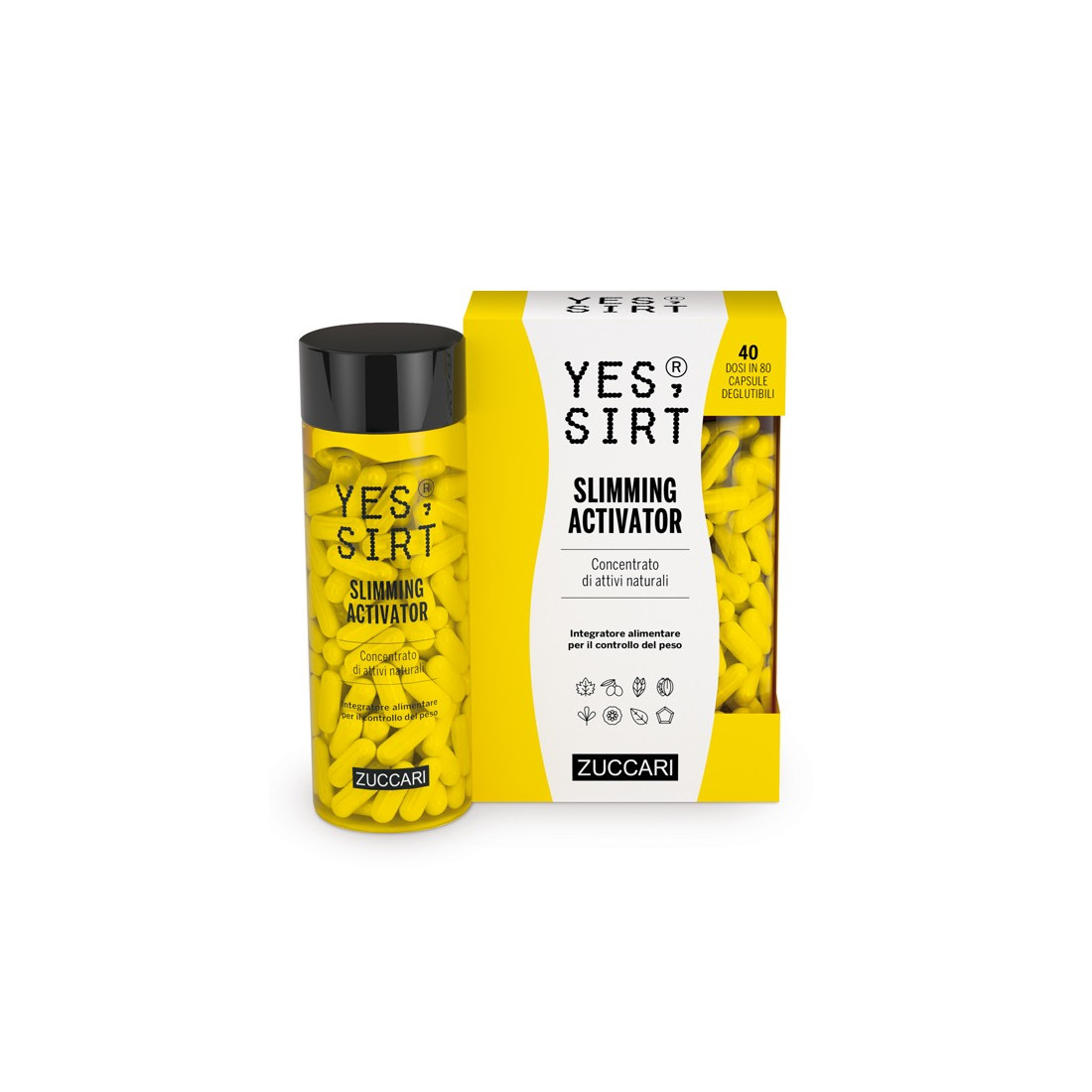 YES SIRT ACTIVATOR 80CPS 300MG