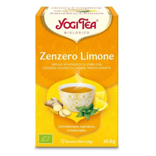 YOGI TEA ZENZERO LIMONE 30,6G