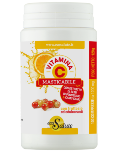 VITAMINA C MASTIC+CAMU 100CPR