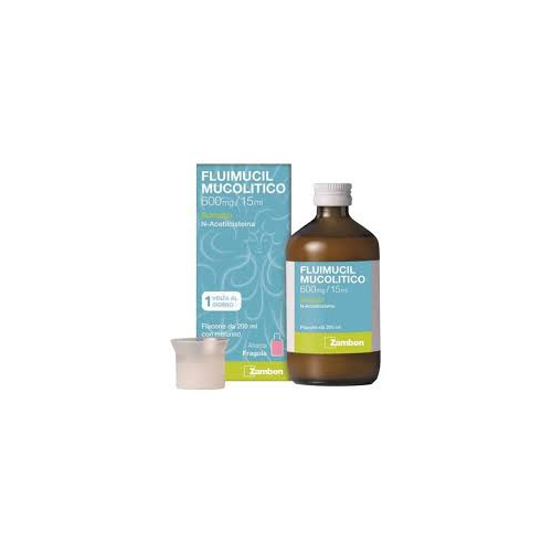 FLUIMUCIL MUCOL SCIR600MG/15ML