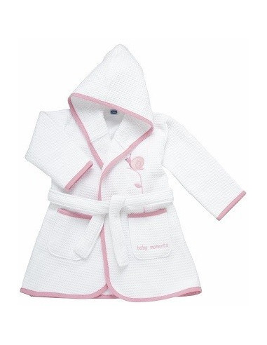 CHICCO ACCAPPATOIO PIQUET GIRL LUMACA 12M+